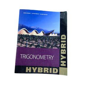 Trigonometry Hybrid Text Book Stewart Redlin Watson